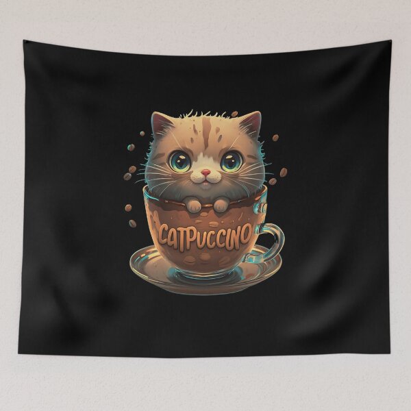 Item preview, Catpuccino #2 designed and sold by TomaszMaternia.