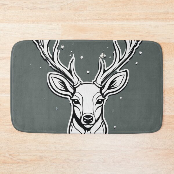 Item preview, Buck Deer Art designed and sold by FamiliarPufferfish.