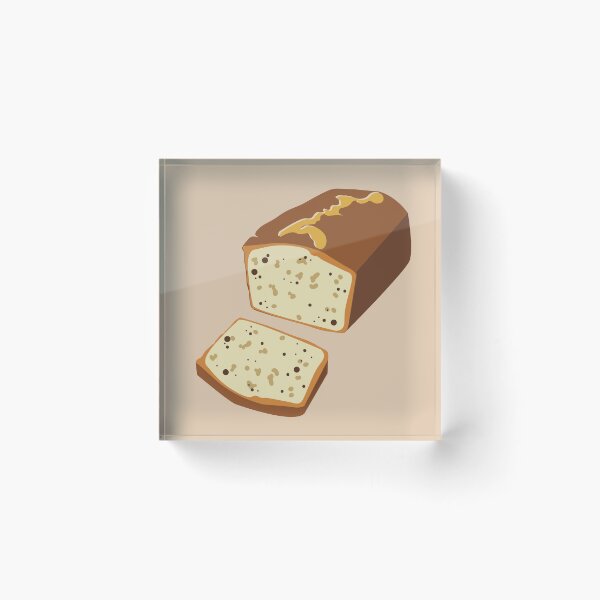 Item preview, Cute Banana Bread Simple Illustration designed and sold by Asutip.
