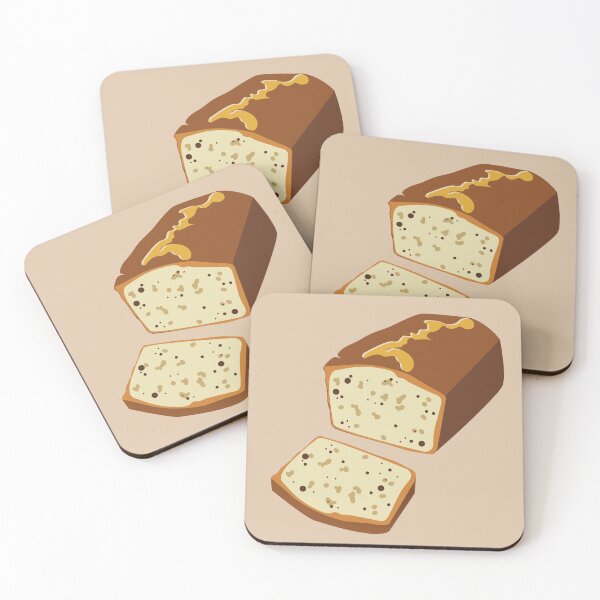 Item preview, Cute Banana Bread Simple Illustration designed and sold by Asutip.