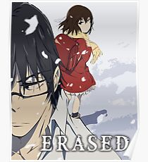 Erased Anime Posters | Redbubble