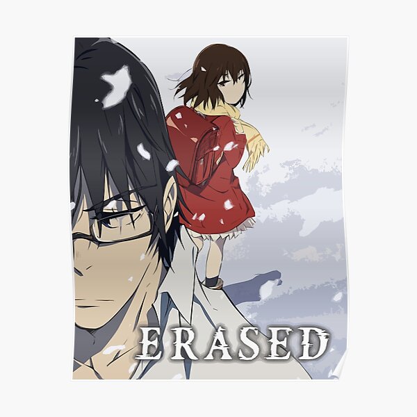 Download Erased Anime Manga Poster Wallpaper  Wallpaperscom