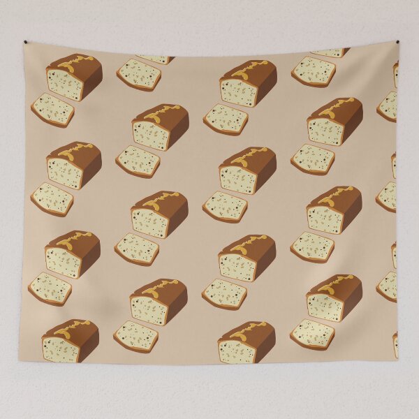 Item preview, Cute Banana Bread Simple Illustration designed and sold by Asutip.