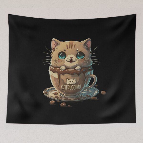 Item preview, Catpuccino #3 designed and sold by TomaszMaternia.