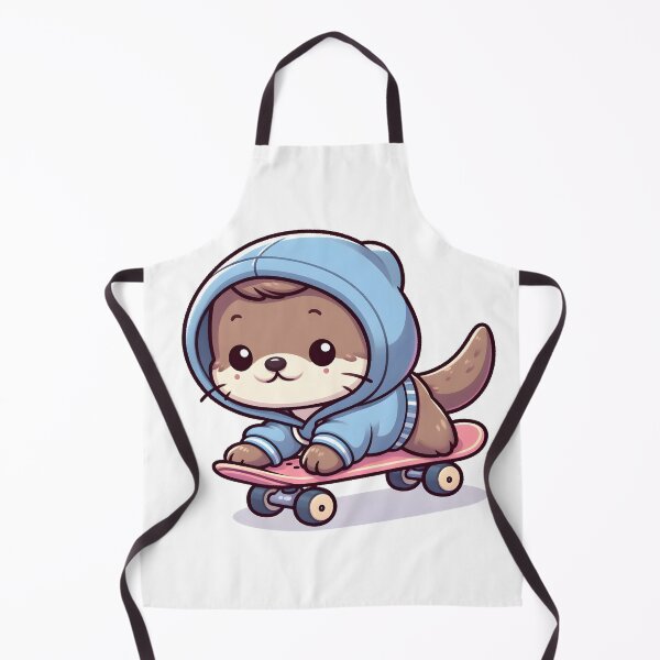 Artikelvorschau, Kawaii Otter mit Kapuzenpullover entworfen und verkauft von CanvasCutie.