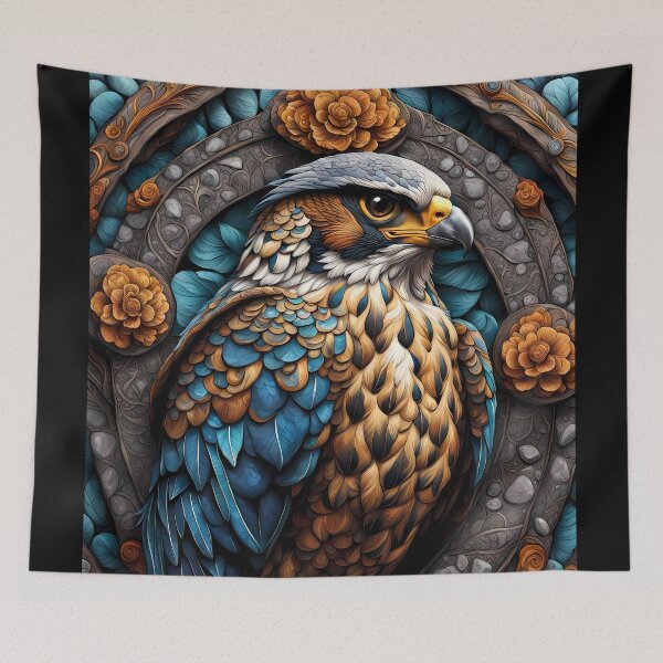 Item preview, Stone Falcon, Ai Generated Art  designed and sold by ACC .