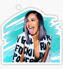 Cardi B Sticker
