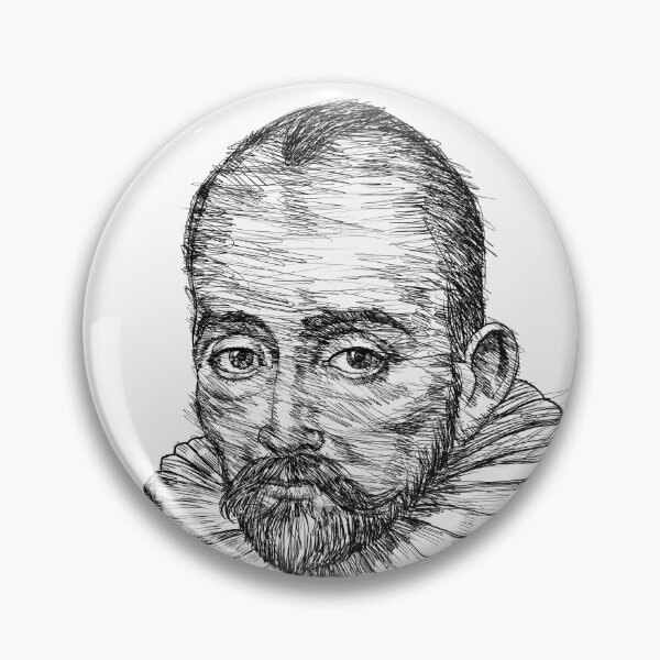 Item preview, MICHEL DE MONTAIGNE ink portrait designed and sold by lautir.