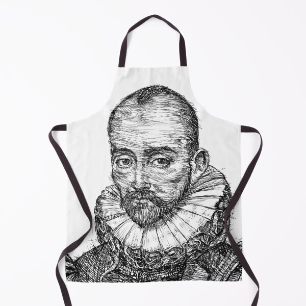Item preview, MICHEL DE MONTAIGNE ink portrait designed and sold by lautir.