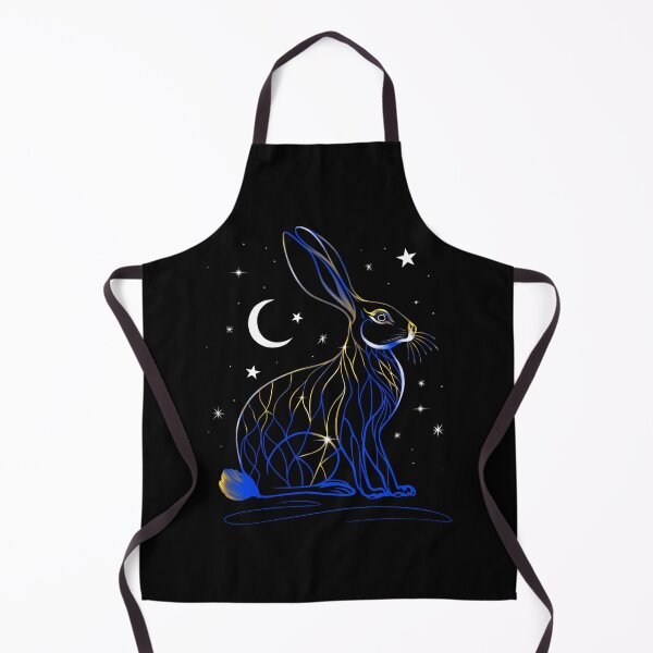 Item preview, Ostara Hase – Mystical Moon Rabbit Kintsugi designed and sold by Christine Krahl.
