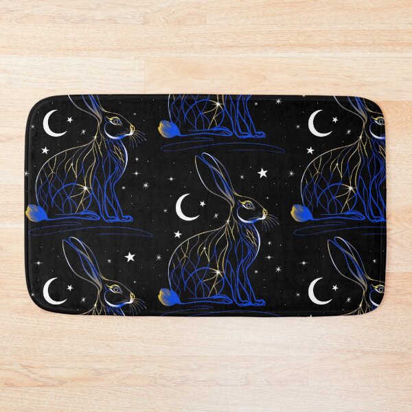 Item preview, Ostara Hase – Mystical Moon Rabbit Kintsugi designed and sold by Christine Krahl.