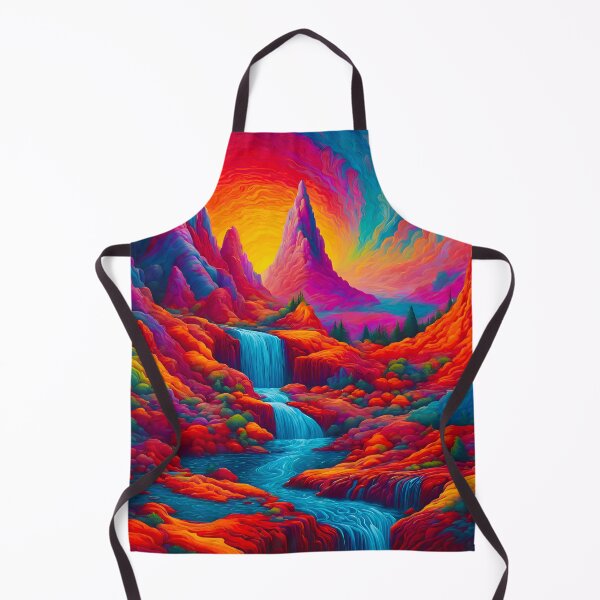 Artikelvorschau, Psychedelische Naturwunderkunst | Lebendige abstrakte Interpretation entworfen und verkauft von colorvisionart.
