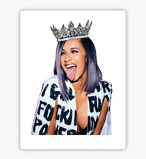 Cardi B Sticker