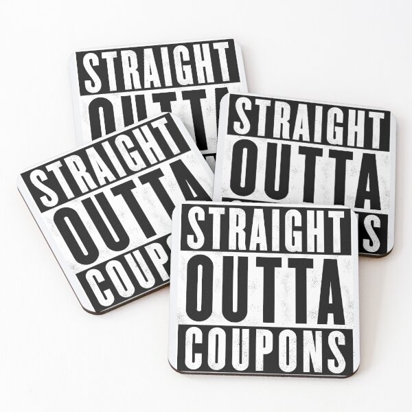 Item preview, Straight Outta Coupons Tee Design designed and sold by DigitalandPhoto.