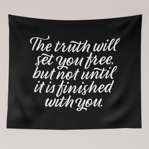 Item preview, The truth will set you free, but not until it is finished with you. v.9 designed and sold by x1brett.