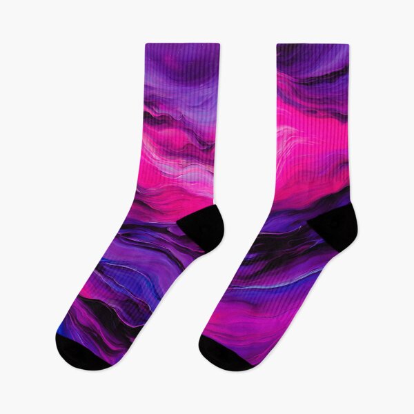 Item preview, Swirling Pinks, Purples, and Blues Art | Dynamic Colorful Abstract Print designed and sold by colorvisionart.