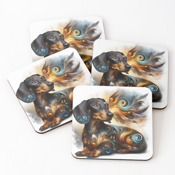 Aperçu de l'œuvre Dachshund Dreamscape créée et vendue par PawspectCreate.