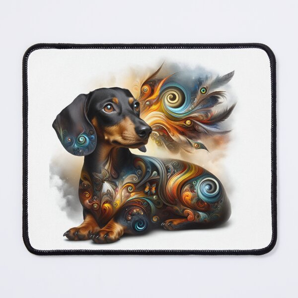 Item preview, Dachshund Dreamscape designed and sold by PawspectCreate.