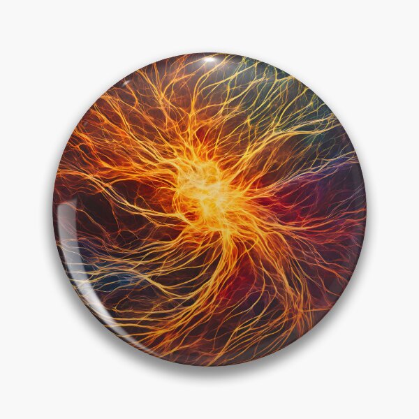 Item preview, Abstract Mind's Inner Workings Art | Intriguing Conceptual Print designed and sold by colorvisionart.
