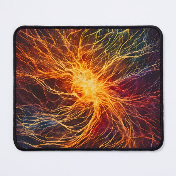 Item preview, Abstract Mind's Inner Workings Art | Intriguing Conceptual Print designed and sold by colorvisionart.