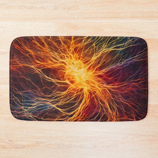 Item preview, Abstract Mind's Inner Workings Art | Intriguing Conceptual Print designed and sold by colorvisionart.