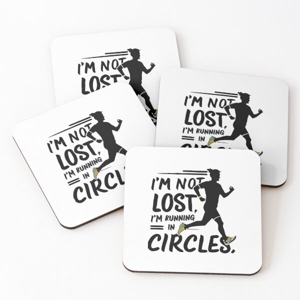 Item preview, I'm Not Lost, I'm Running In Circles Runner Joke designed and sold by DomTeesHaven.