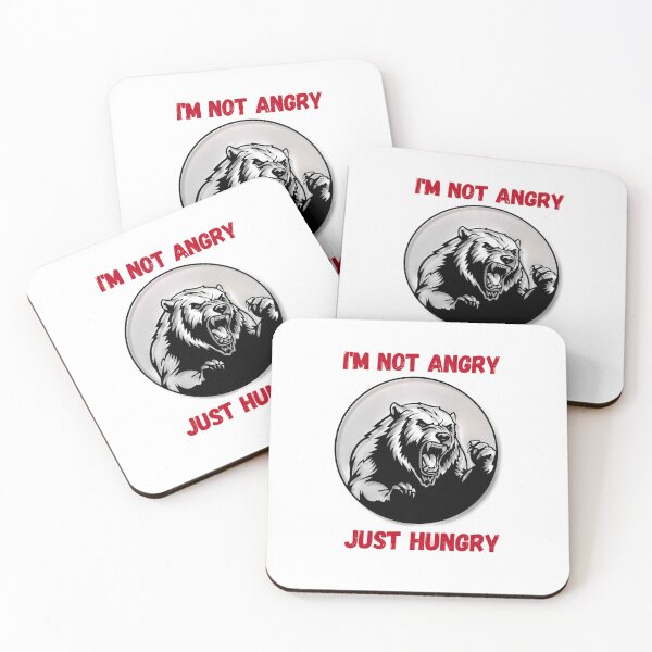 Item preview, I'm not angry, just hungry designed and sold by StonePine.