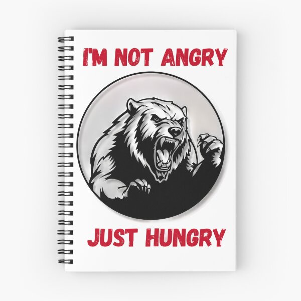 Item preview, I'm not angry, just hungry designed and sold by StonePine.