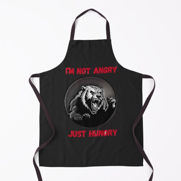 Item preview, I'm not angry, just hungry designed and sold by StonePine.