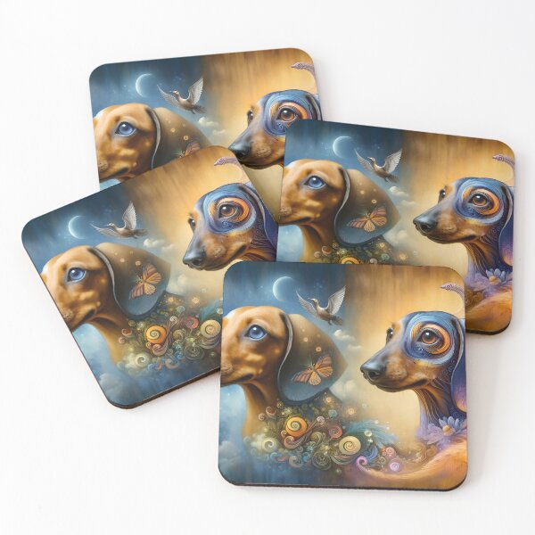 Item preview, Surrealist Dog Fusion designed and sold by PawspectCreate.