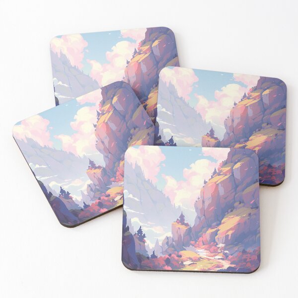 Item preview, Pixel art Mountain pass - Retro art designed and sold by octoboobs.