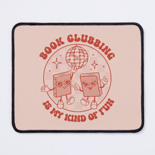 Item preview, book clubbing is my kind of fun designed and sold by indiebookster.
