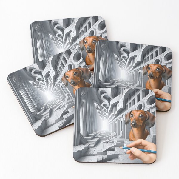 Item preview, Dachshund Wonderland designed and sold by PawspectCreate.