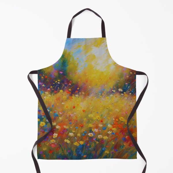 Item preview, Sunlit Meadow Dance Art Print | Whimsical Nature Scene designed and sold by colorvisionart.