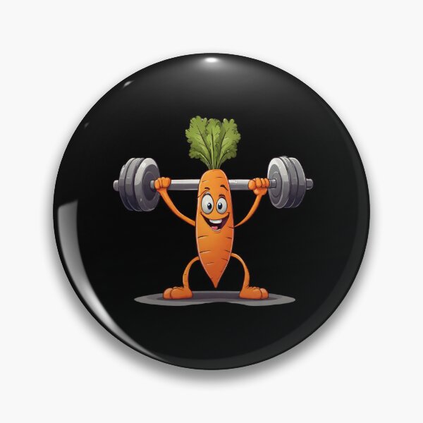 Artikelvorschau, Fitness Karotte entworfen und verkauft von Amzg-Designs.