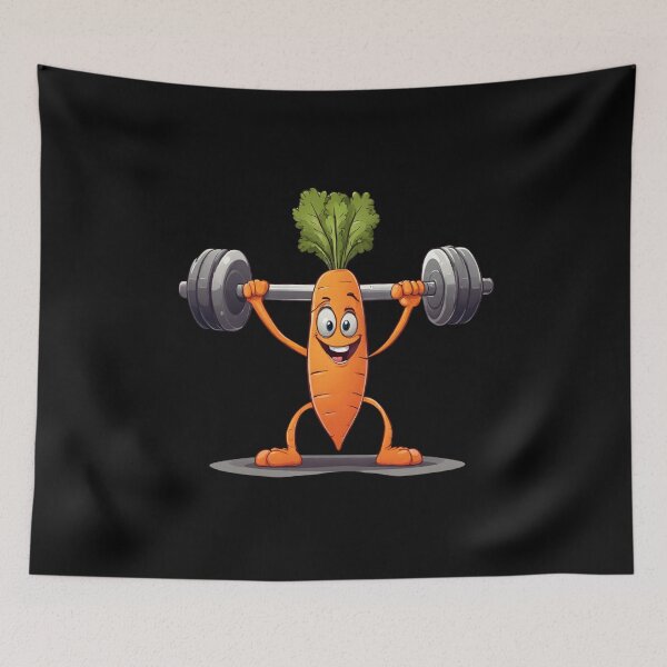 Item preview, Fitness carrot designed and sold by Amzg-Designs.