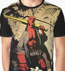 Hellboy The Storm and The Fury Copy Graphic T-Shirt