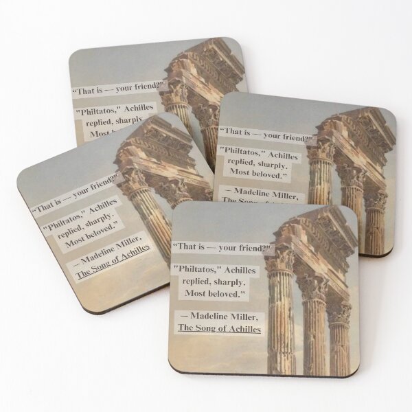 Item preview, The song of Achilles Quote designed and sold by sapphicandwilde.