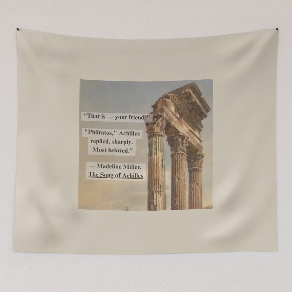 Item preview, The song of Achilles Quote designed and sold by sapphicandwilde.
