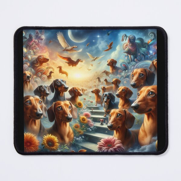 Artikelvorschau, Whimsical Dachshund Fusion entworfen und verkauft von PawspectCreate.