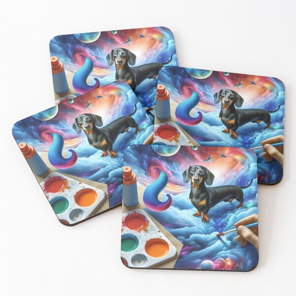 Item preview, Surreal Dachshund Expression designed and sold by PawspectCreate.