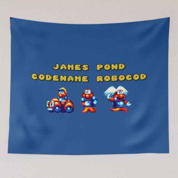 Item preview, James Pond 2 Codename RoboCod designed and sold by Retr0Tshirts.
