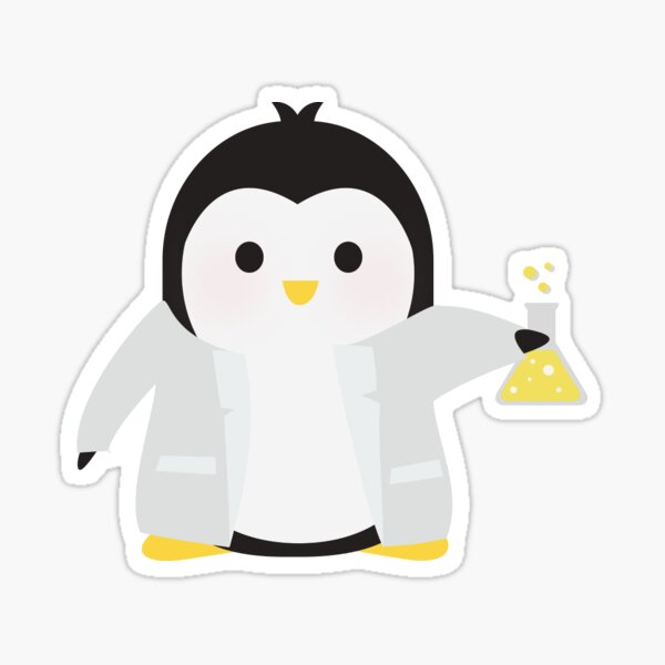 Item preview, Science Penguin designed and sold by thoughtboxed.