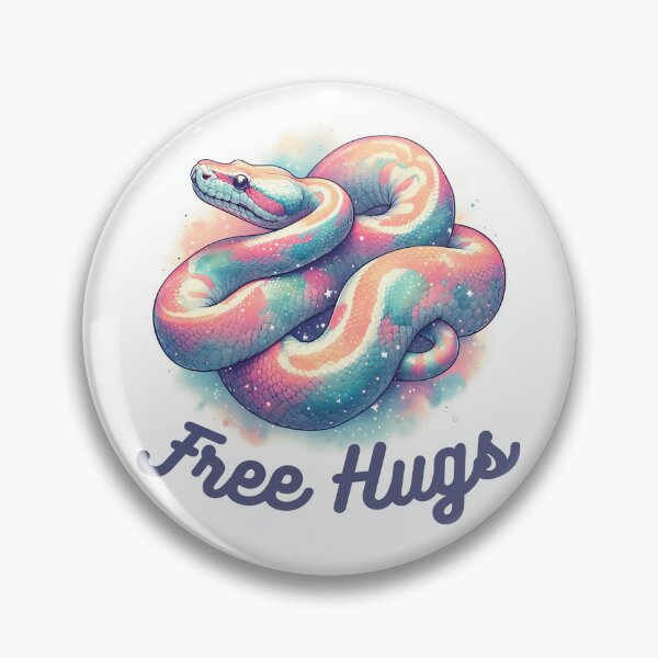 Artikelvorschau, Free Hugs Königspythonschlange entworfen und verkauft von Batshirt.