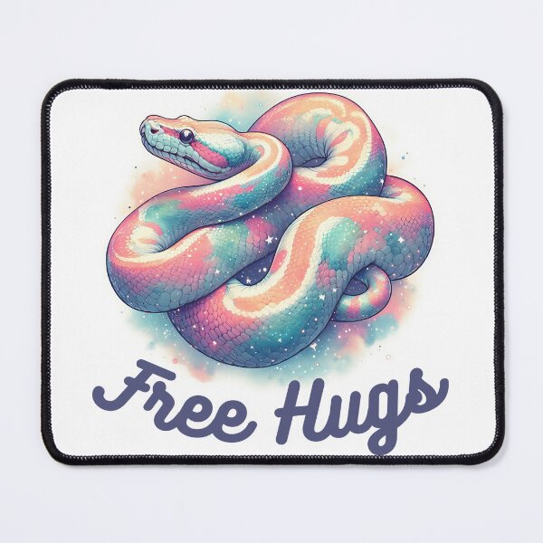 Item preview, Free Hugs ball python snake designed and sold by Batshirt.