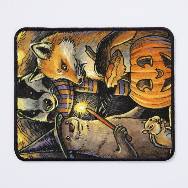 Item preview, Pumpkin Carving Eve! designed and sold by Elisabeth Alba Illustration.