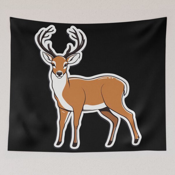 Item preview, Broadside Deer designed and sold by FamiliarPufferfish.