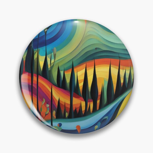 Item preview, Landscap With Blue designed and sold by Owl-o-the-wisp.