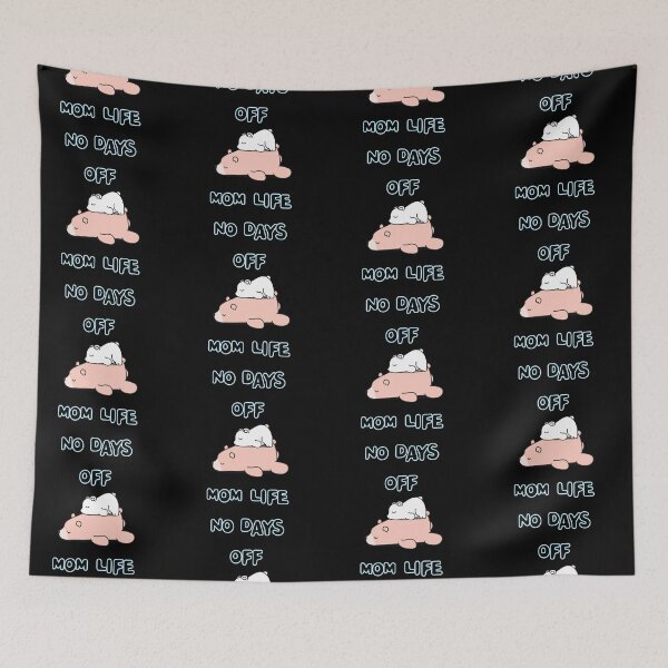 Item preview, MOM LIFE NO DAYS OFF designed and sold by zzzozzo.