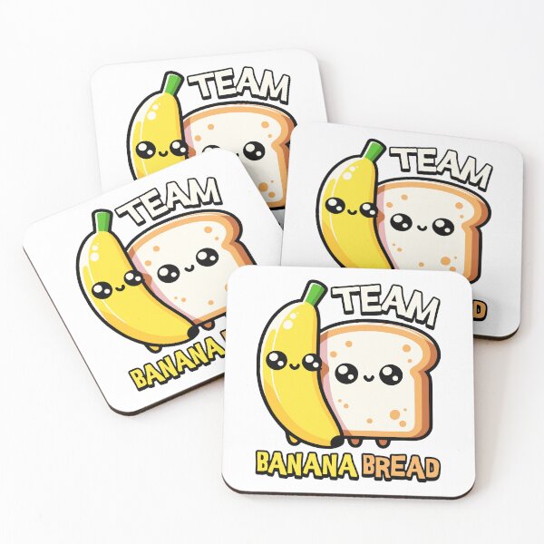 Item preview, Team Banana Bread! Kawaii designed and sold by PMCreative.